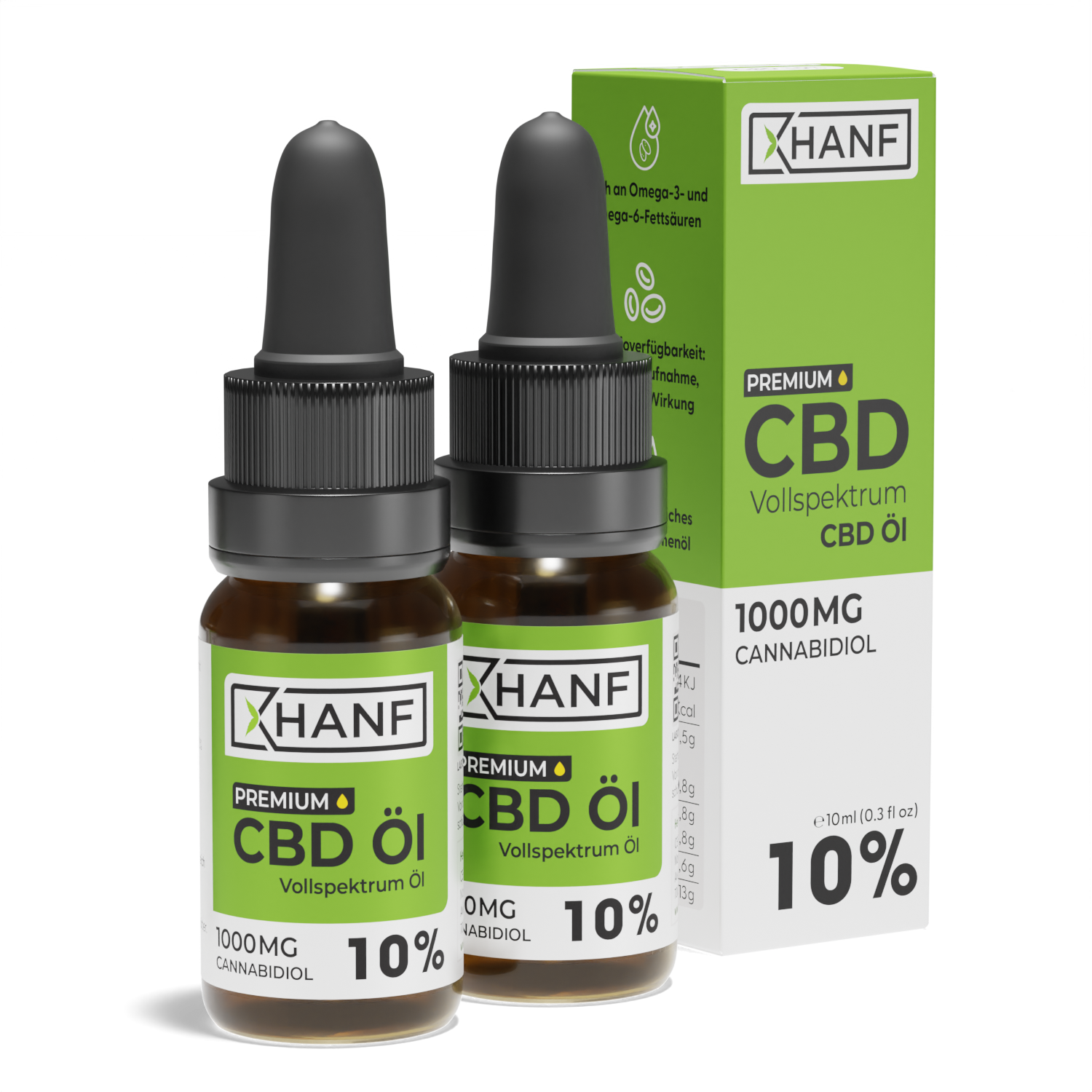 CBD Öl 10% XHANF Doppelpack