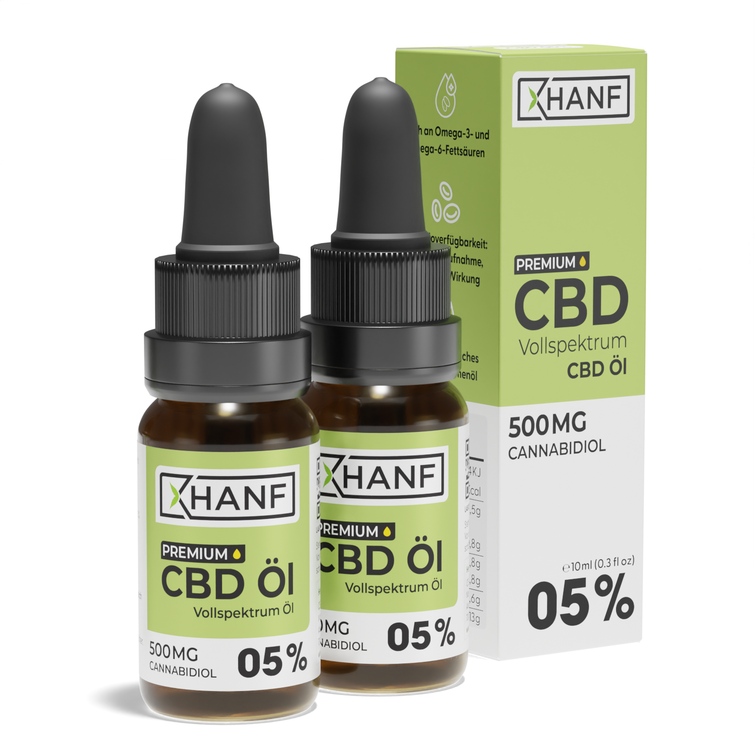 CBD Öl 5 Prozent Doppelpack