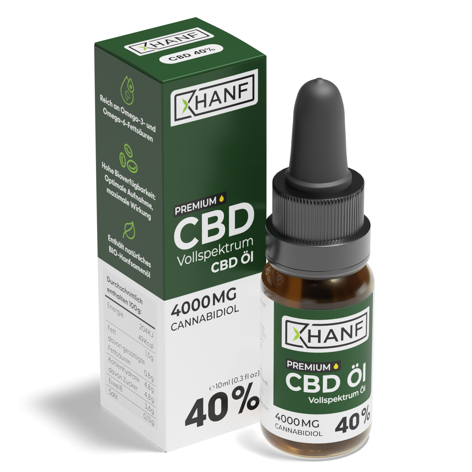 CBD Öl 40 Prozent Ansicht