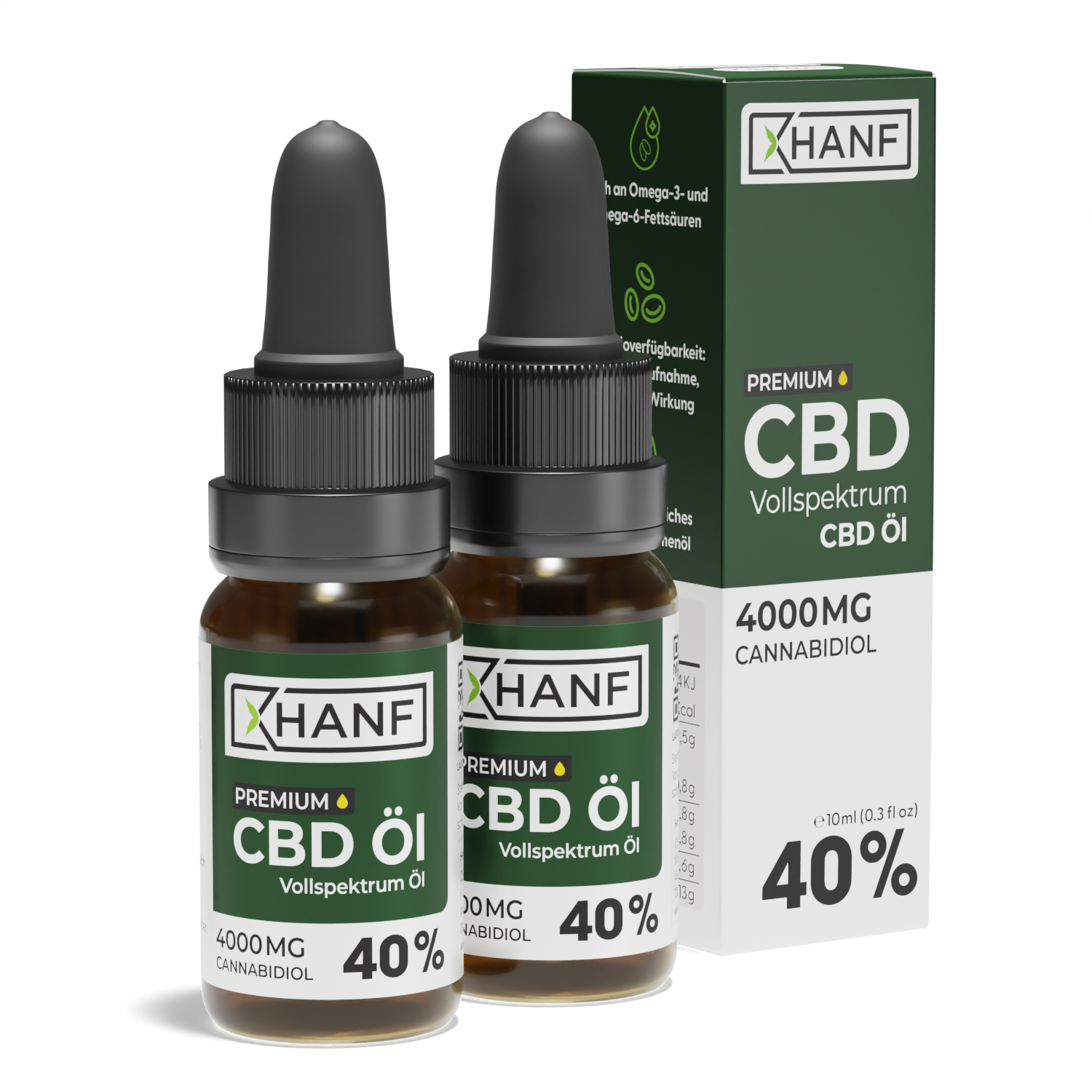 CBD Öl 40 Prozent Doppelpack