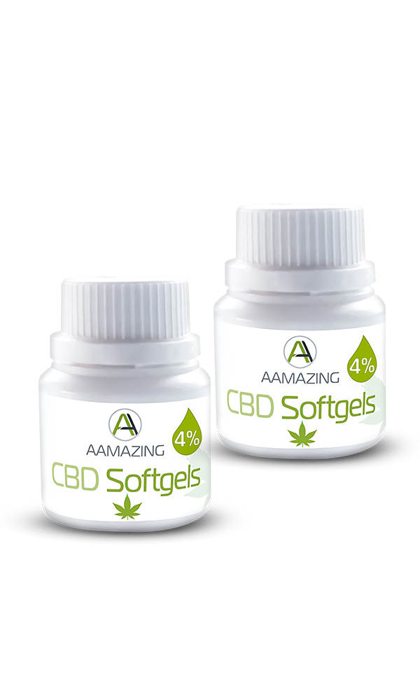 CBD Kapseln 4% - 2er Pack